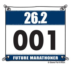 The Highest Quality Future Marathoner Race Bib Baby Sports Tr