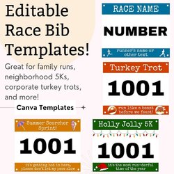 Capital Running Bib Template Free Printable Word Searches