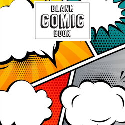High Quality Blank Comic Book For Kids With Variety Of Templates Draw
