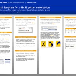 Free Research Poster Template Page