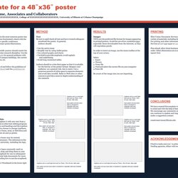 Excellent Eye Catching Research Poster Templates Scientific Posters Template