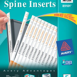 Exceptional Printable Binder Spine Inserts