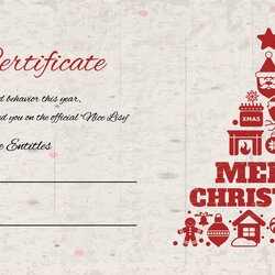 Great Merry Christmas Gift Certificate Templates Best Ideas Voucher Certificates Miserable Habit Less