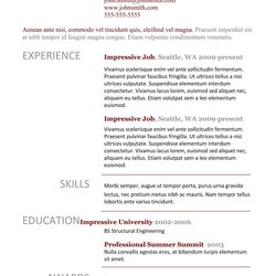 Fine Best Examples Of Resume Tips Doc Format Professional Templates