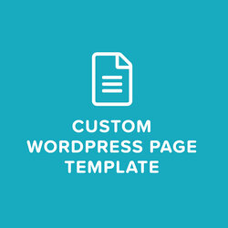 Super How To Create Custom Page Template