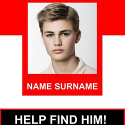 Fantastic Free Red Missing Person Template For Google Docs
