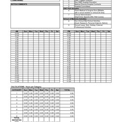 Marvelous Best Images Of Time Study Worksheet Management Weekly Schedule Template Via