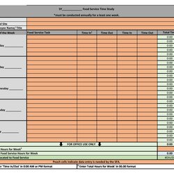 Admirable Time And Motion Study Template Excel Scaled