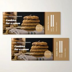 Tremendous Ticket Templates Word Pages Publisher Fundraiser Template Examples Cookies Tickets Illustrator Now