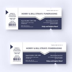 Ticket Templates Word Pages Publisher Template Fundraiser Printable