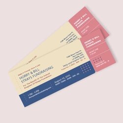 Worthy Ticket Templates Word Pages Publisher Template Event
