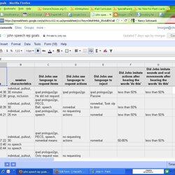 Capital Excel Spreadsheet Template Data