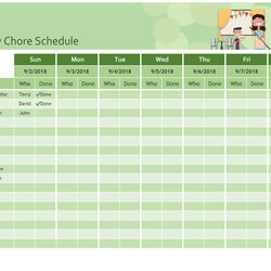 Preeminent Gratis Excel Spreadsheets Printable Sheet Templates Microsoft Spreadsheet Schedule Booking Chore