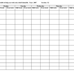 Swell Best Images Of Full And Empty Worksheets Free Printable Blank Template Workout Weekly Schedule Exercise