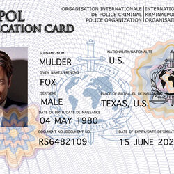 Paper Fake Id Template