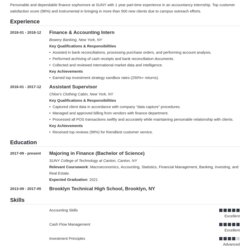 Smashing College Student Resume Examples Template Tips Example Experience Great Address Check