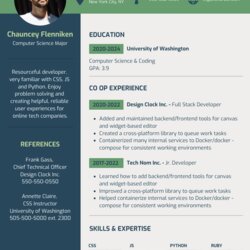 Very Good College Student Resume Resumes