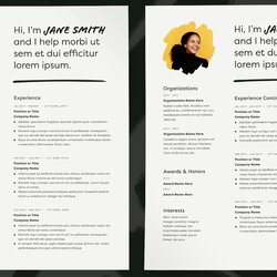 Spiffing College Student Resume Templates To Help You Snag That Job Make It Adobe Template Cloud Creative