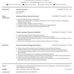College Student Resume Example Writing Tips For Examples