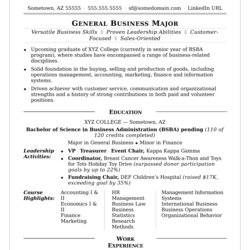 College Resume Monster Student Template Examples Experience Write Work Sample Job Students When Business