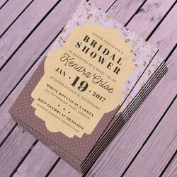 Superior Printable Wedding Shower Invitations Vintage Bridal Invitation
