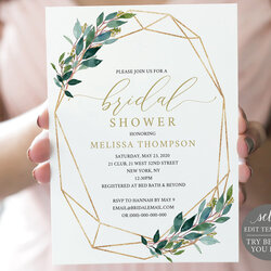 Out Of This World Bridal Shower Template Printable