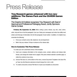 Eminent Press Release Format Templates Examples Samples Template Kb