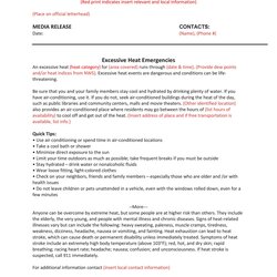 Press Release Format Templates Examples Samples Template Kb