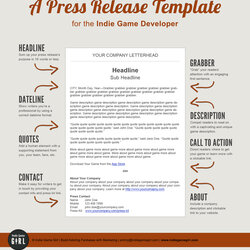Exceptional Press Release Template Perfect For The Indie Game Developer Music Writing Releases Good Guide