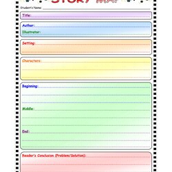 Brilliant Free Printable Story Map Templates Word Template