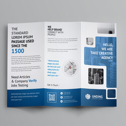 Stunning Corporate Fold Brochure Template Graphic Prime Templates Elements Funds Account Cart Presentation
