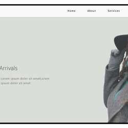 Perfect Fashion Website Templates And Themes Clothes Clothing Template Apparel