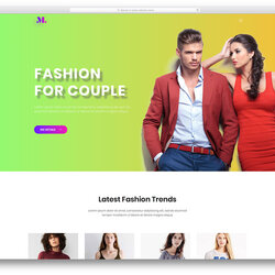 Excellent Fashion Free Apparel Website Template Templates Friendly Bold