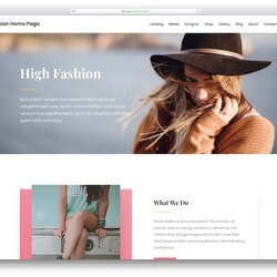 Champion Best Free Fashion Website Templates Template