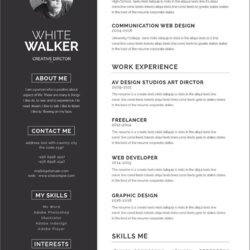 Fantastic Word Resume Templates With Free Download Microsoft New