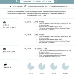 Creating Professional Resume With Microsoft Word Template In