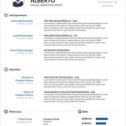 Smashing Resume Template Microsoft Word Download Templates Format Ms Latest Modern Simple Document Sample