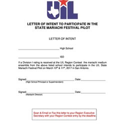 Worthy Letter Of Intent Templates Samples For Job School Business