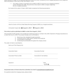 Sterling Letter Of Intent Templates Samples For Job School Business