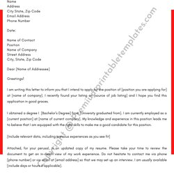 Letter Of Intent For Job Editable Template Pack In And Word Templates Customer Database Printable Ratings