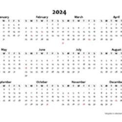 Supreme Printable Word Calendar Templates Annual Blank