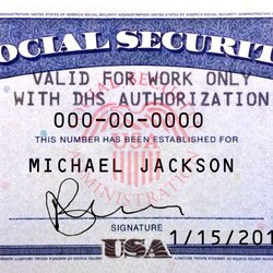 Swell Social Security Card Template Professional Pin On Novelty Within