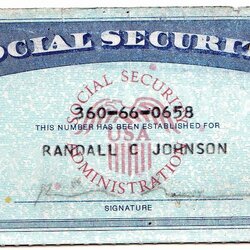 Tremendous Social Security Card Template Lovely