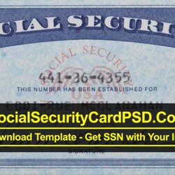 Spiffing Pin On Social Security Card Template Editable Choose Board Software