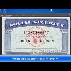 Outstanding Social Security Card Template Only Fake Regarding Pertaining Temple Hours Office Choose Board