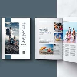 Adobe Magazine Template Free Templates Projects