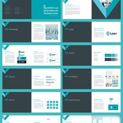 Download This Brand Guidelines Template For Adobe Pages Consists Of Fully Editable