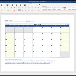 Smashing Top Place To Find Free Calendar Templates For Word Horizontal Regarding Calendars