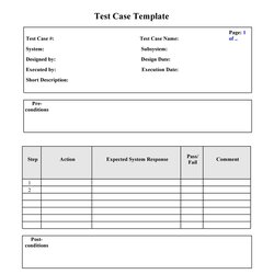 Test Case Templates Examples From Top Software Companies Template Samples Kb