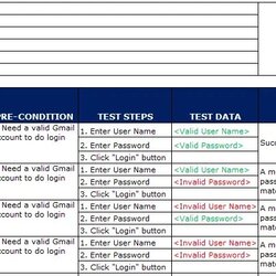 Very Good Test Case Template With Explanation Software Testing Material Sample Excel Script Fields Cases